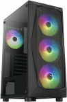 Arvuti korpus AeroCool Falcon G-BK-V2, must v.