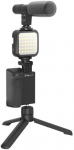 Telefonihoidiku komplekt Digipower Vlogging kit Follow Me, must v.