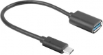 Adapter Lanberg USB-C - USB AD-UC-UA-04 USB-C male, USB female, 0.15 m, must v.