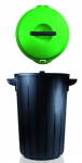 Pr&uuml;gikast Gio'Style Ecosolution 5760054, tumehall/roheline, 35 l, 54 cm x 37.5 cm