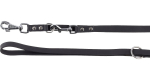 Koera rihm Flamingo Seattle 6044, must v., 2.4 m x 18 mm