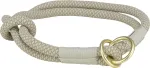Kaelarihm koertele Trixie Soft Rope, hall v./helehall v., 300 mm x 10 mm, XS/S