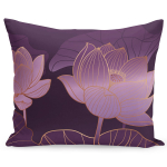 Dekoratiivpadjap&uuml;&uuml;r Mariall JMC-102, violetne v., 50 cm x 60 cm