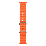 iWear S1 soonega pehme silikoonist 20 mm rihm Apple Watchile 49 mm / 45 mm / 44 mm / 42 mm oranž