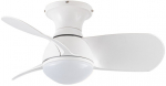 Laeventilaator koos lambiga CristalRecord Epona CCT, 20 W, 1 tk