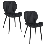 Toolide komplekt Akord SJ.17, matt, must v., 35.5 cm x 30 cm x 77 cm, 2 tk