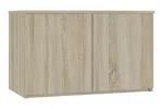 Kapp Akord S90, pruun v./sonoma tamm v., 51 cm x 90 cm x 55 cm