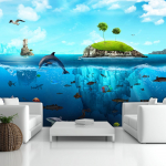 Fototapeet Artgeist Waterland, 70 cm x 70 cm