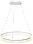 Valgusti rippuv Milagro Ring ML405, LED, 1 x 24 W, valge v.
