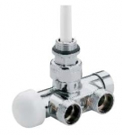 Klapid radiaatoritele Carlo Poletti One, sirge, radiaatorile, 1/2''
