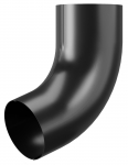 Vihmaveetoru p&otilde;lv Ruukki RR23 D009.A33745, 21.1 cm, &Oslash; 9 cm, teras, tumehall