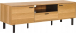TV-laud Beliani Claremont, pruun v./must v., 160 cm x 40 cm x 51 cm