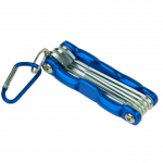 V&otilde;tmekomplekt 8in1, metall, sinine