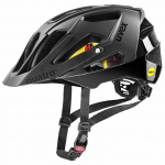 Jalgrattakiiver universaalne Uvex Quatro CC Mips, must, 52-57 cm