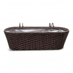 R&otilde;dukast Domoletti 53000011110, plastik, &Oslash; 50 cm, pruun v.