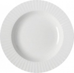 S&uuml;gav taldrik prae Metropolis, &Oslash; 23 cm, valge v.