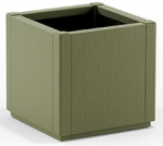 Lillepott Stefanplast Ethica 68702, plastik, 36 cm x 36 cm, roheline v.