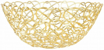 K&uuml;&uuml;nlahoidja Home4you Nissa 88259, metall, &Oslash; 27 cm, 13 cm, kuldne