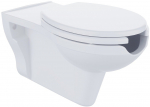 WC-pott, seinapealne Ravak Safe RimOff, kaanega, 365 mm x 680 mm