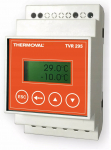 Programmeeritav k&uuml;ttetermostaat Thermoval TVR 295, seinakinnitus, valge v./oranž v., -30 - 80 &deg;C