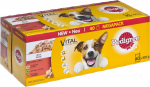 M&auml;rg koeratoit Pedigree Selection Of Flavors In Jelly, lambaliha/veiseliha/kanaliha/linnuliha, 4 kg, 40 tk