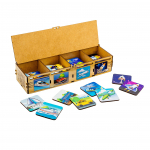 Sorteerimism&auml;ng, s&otilde;idukid PuzzleOK Montessori, 6.2 cm, mitmev&auml;rviline