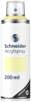 Aerosoolv&auml;rv Schneider Paint It 030, dekoratiivne, helekollane, 0.2 l