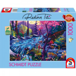 Pusle Schmidt Redina Tili River Of Dreams 58641, 49.3 cm x 69.3 cm, 1000 tk, mitmev&auml;rviline