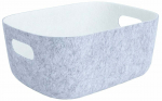 Korv Home4you Lido Pop, vilt, 32 cm x 24 cm