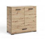 Kummut ADRK Frazio, artisan oak, 81.6 cm x 40 cm x 90 cm