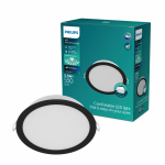 Valgusti s&uuml;vistatav Philips Meson 8721103131270, 4000&deg;K, LED, must v.