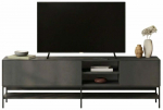 TV-kapp Kalune Design Amira, antratsiit v./must v., 35 cm x 180 cm x 55 cm