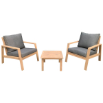 Aiam&ouml;&ouml;bli komplekt Besk 9152409, hall v./pruun v., 2 istekohta