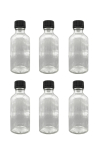 Pudel Hermia 335RTN1164, 40 mm, 0.050 l, l&auml;bipaistev v./must v., 6 tk