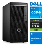 Statsionaarne arvuti Dell RM87563, taastatud i5-10500, DDR4 8 GB, SSD+HDD 1 TB 2 TB, Nvidia GeForce RTX3050 6 GB GDDR6, Windows 11 Pro OptiPlex 5080 Tower
