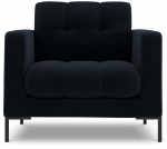 Tugitool Cosmopolitan Design Velvet Bali, must v./s&uuml;gav merev&auml;esinine v., 96 cm x 87 cm x 75 cm