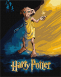 Maalimine numbrite j&auml;rgi Ideyka Harry Potter Dobby, sinine v./kollane v.