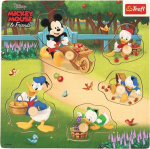 Puidust pusle Trefl Mickey & Friends, 22 cm x 22 cm, 5 tk, mitmev&auml;rviline