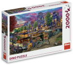 Pusle Dino Painted Amsterdam, 69 cm x 97 cm, 2000 tk, mitmev&auml;rviline