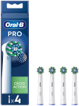 Elektrilise hambaharja otsik Oral-B Cros Action, valge v., 4 tk