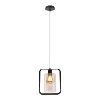 Valgusti lagi Candellux Lighting Destro 31-51691, E27, 1 x 40 W, merevaigu-kollane v. / must v.