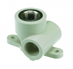 Kolmik (kolme haruga) Sanitas 15.2020, 90 &deg;, 1/2 tolli - sisekeere/20 mm -Joodetav sisemine pool, pol&uuml;prop&uuml;leen (pp)