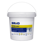 Pahtel Briko Micro Light, kerge peeneteraline, valge, 1 l