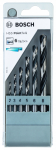 Puuride komplekt Bosch 2608577346, metall, hss-r, sirge, 8 mm x 11.7 cm