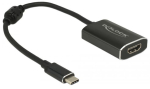 Adapter Delock HDMI / USB, USB C male, 0.2 m, must v.