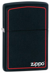 Tulemasin Zippo Lighter 218ZB, valge v./must v./punane v.