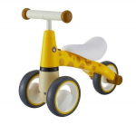 Laste jalgratas EcoToys Mini Bicycle Walker Giraff 619, kollane v., 5.5"