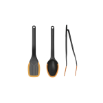 K&ouml;&ouml;giriistade komplekt Fiskars FF 1027306, must v./oranž v., 3 tk