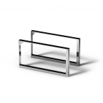 Hoidik Paa, roostevaba teras, kroom, 2 tk