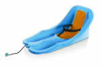 Plastist kelk Plastkon 4110418122, sinine v./valge v./oranž v., 78 cm x 36 cm